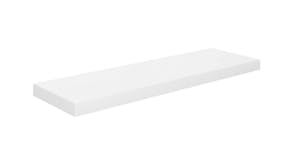NNEVL Wall Shelves Ledge 80 x 23.5 x 3.8cm - Gloss White