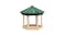 NNEVL Bird Feeder Octagon Firwood 33 x 30cm