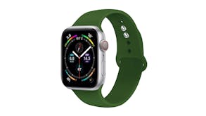 Equipo Silicone Replacement Watch Straps for Apple Watch 42mm - Army Green