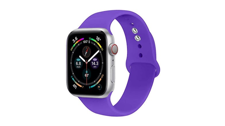 Equipo Silicone Replacement Watch Straps for Apple Watch 42mm - Purple