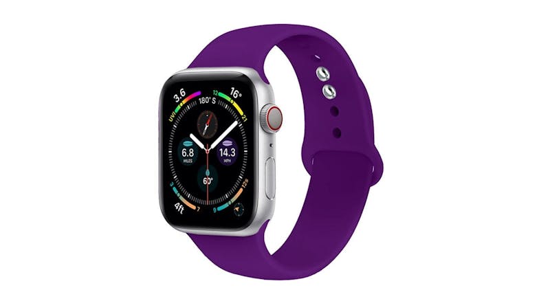 Equipo Silicone Replacement Watch Straps for Apple Watch 42mm - Plum
