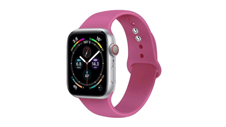 Equipo Silicone Replacement Watch Straps for Apple Watch 42mm - Hot Pink