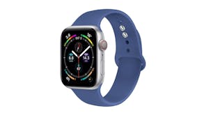 Equipo Silicone Replacement Watch Straps for Apple Watch 38mm - Blue Grey