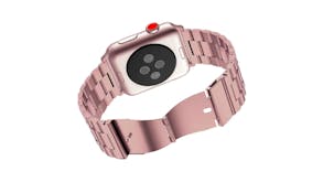 Equipo Stainless Steel Link Replacement Watch Straps for Apple Watch 42mm - Pink