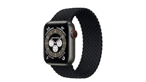Equipo Braided Solo Loop Replacement Watch Straps for Apple Watch 42mm - Black
