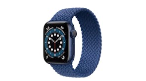 Equipo Braided Solo Loop Replacement Watch Straps for Apple Watch 42mm - Blue
