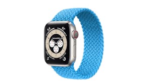 Equipo Braided Solo Loop Replacement Watch Straps for Apple Watch 42mm - Light Blue