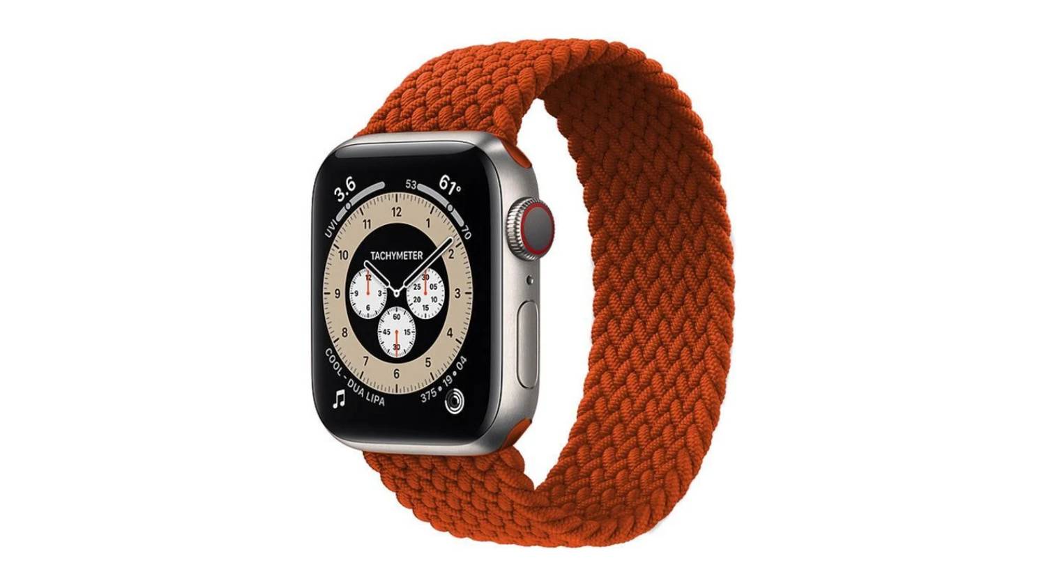 Equipo Braided Solo Loop Replacement Watch Straps for Apple Watch 38mm - Brown