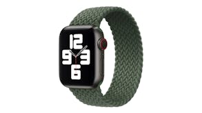 Equipo Braided Solo Loop Replacement Watch Straps for Apple Watch 42mm - Inverness Green