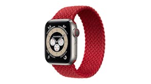 Equipo Braided Solo Loop Replacement Watch Straps for Apple Watch 38mm - Red