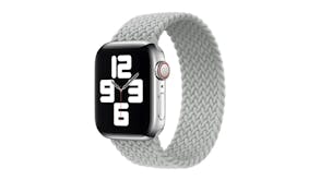 Equipo Braided Solo Loop Replacement Watch Straps for Apple Watch 38mm - Silver