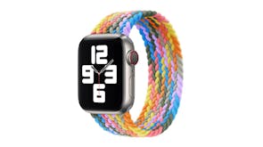 Equipo Braided Solo Loop Replacement Watch Straps for Apple Watch 38mm - Rainbow