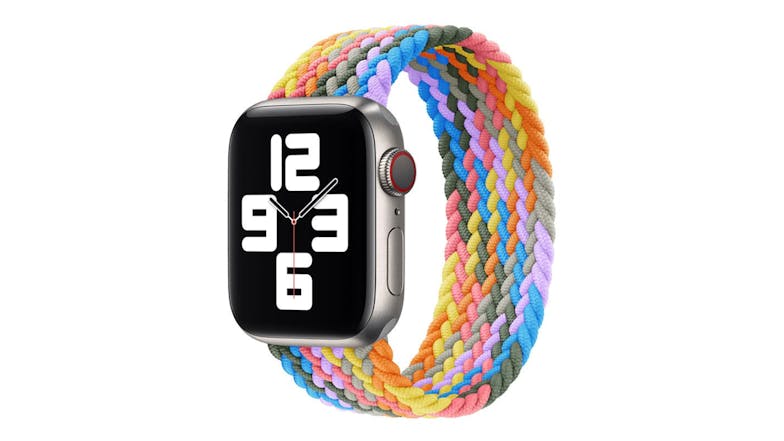 Equipo Braided Solo Loop Replacement Watch Straps for Apple Watch 42mm - Rainbow