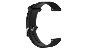 Equipo Textured Silicone Replacement Watch Straps for Apple Watch 38mm - Black