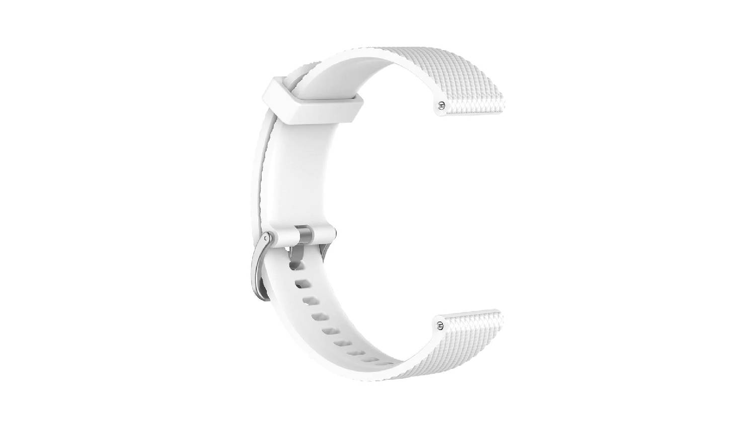 Equipo Textured Silicone Replacement Watch Straps for Apple Watch 38mm - White