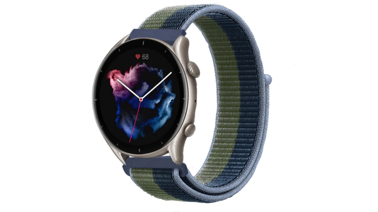 Equipo Nylon Sports Replacement Watch Straps for Apple Watch 38mm - Blue/Green