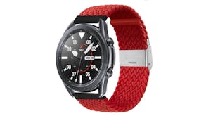 Equipo Nylon Braided Replacement Watch Straps for Apple Watch 38mm - Red