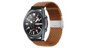 Equipo Nylon Braided Replacement Watch Straps for Apple Watch 38mm - Brown
