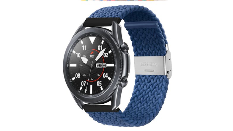 Equipo Nylon Braided Replacement Watch Straps for Apple Watch 38mm - Blue