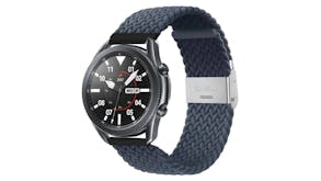 Equipo Nylon Braided Replacement Watch Straps for Apple Watch 42mm - Blue Grey