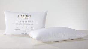 Luxury White Duck Down Standard Pillow by L'Avenue