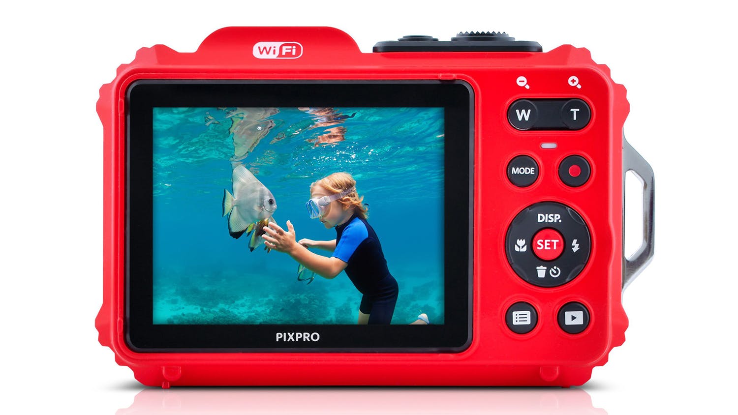Kodak Pixpro WPZ2 Waterproof Digital Camera - Red
