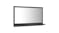 NNEVL Bathroom Mirror w/ Built-In Shelf 60 x 1.5 x 37cm - Grey