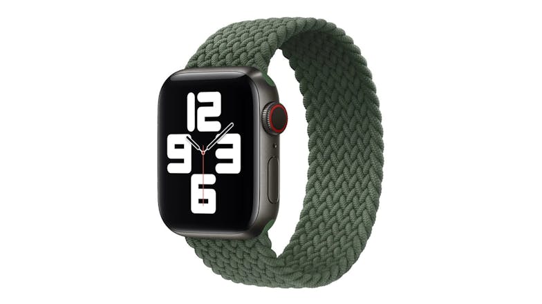 Equipo Braided Solo Loop Replacement Watch Straps for Apple Watch 38mm - Inverness Green