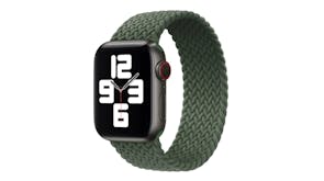 Equipo Braided Solo Loop Replacement Watch Straps for Apple Watch 38mm - Inverness Green