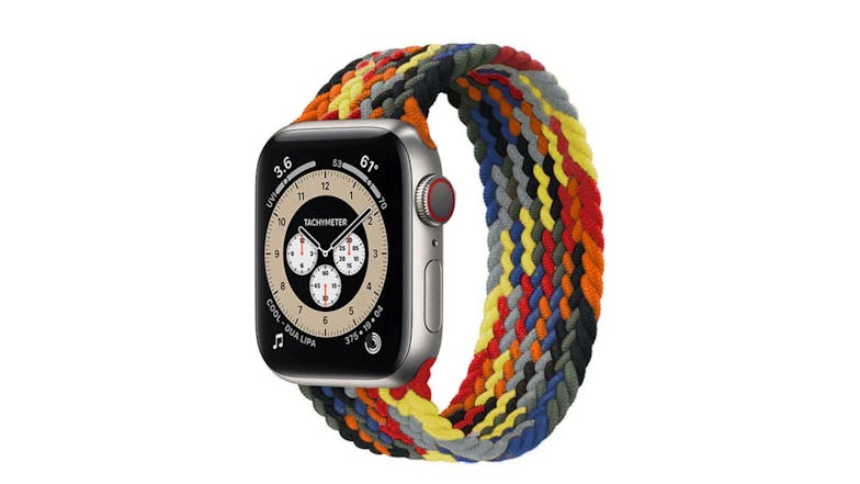 Equipo Braided Solo Loop Replacement Watch Straps for Apple Watch 38mm - Colourful