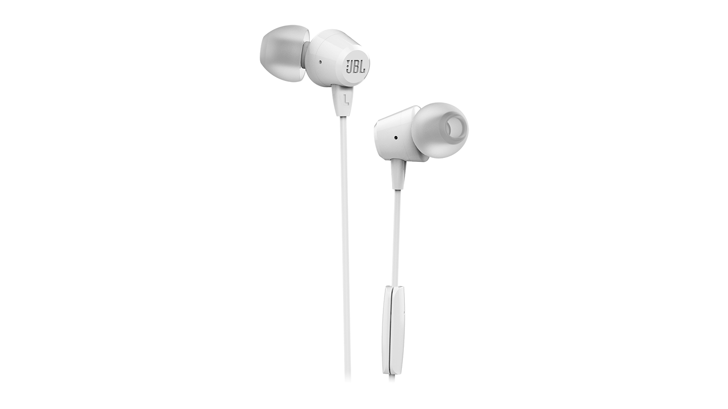 JBL C50HI Wired InEar Headphones White Harvey Norman New Zealand