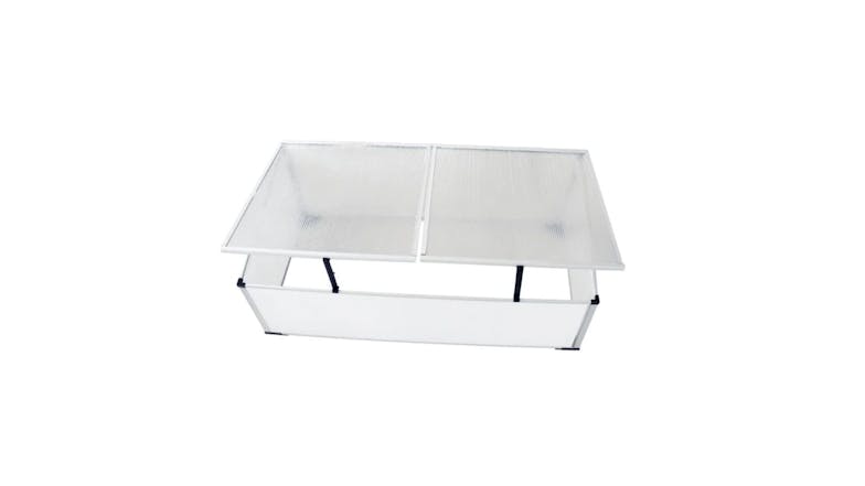 NNEVL Cold Frame Dual Lid 110 x 41 x 55cm