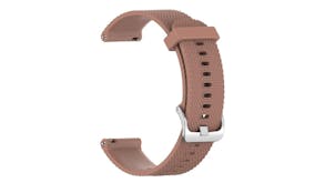 Equipo Textured Silicone Replacement Watch Straps for Apple Watch 38mm - Brown