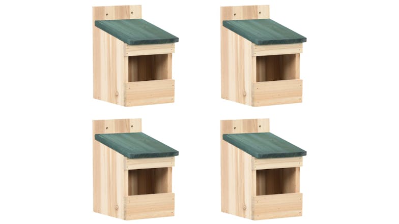 NNEVL Bird House 4pcs. 12 x 16 x 20cm