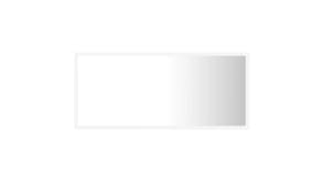 NNEVL LED Backlit Bathroom Mirror 90 x 8.5 x 37cm - White
