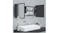 NNEVL LED Backlit Bathroom Mirror Cabinet 100 x 12 x 45cm - Grey
