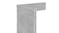 NNEVL Wall Shelves Floating Cube 4pcs. 22 x 15 x 22cm - Concrete Grey