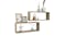 NNEVL Wall Shelves Floating Rectangle 2pcs. 60 x 15 x 33cm - Sonoma Oak