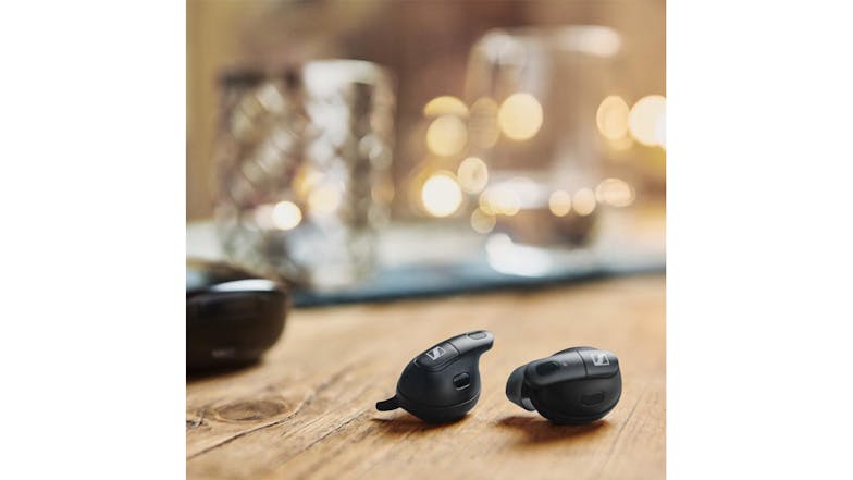 Sennheiser Conversation Clear Plus Active Noise Cancelling True Wireless In-Ear Headphones - Black