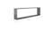 NNEVL Wall Shelves Floating Rectangle 4pcs. 100 x 15 x 30 - Gloss Grey