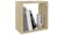 NNEVL Wall Shelves Floating Cube 4pcs. 26 x 15 x 26cm - Sonoma Oak