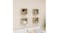 NNEVL Wall Shelves Floating Cube 4pcs. 26 x 15 x 26cm - Sonoma Oak