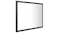 NNEVL LED Backlit Bathroom Mirror 60 x 8.5 x 37cm - Gloss Black