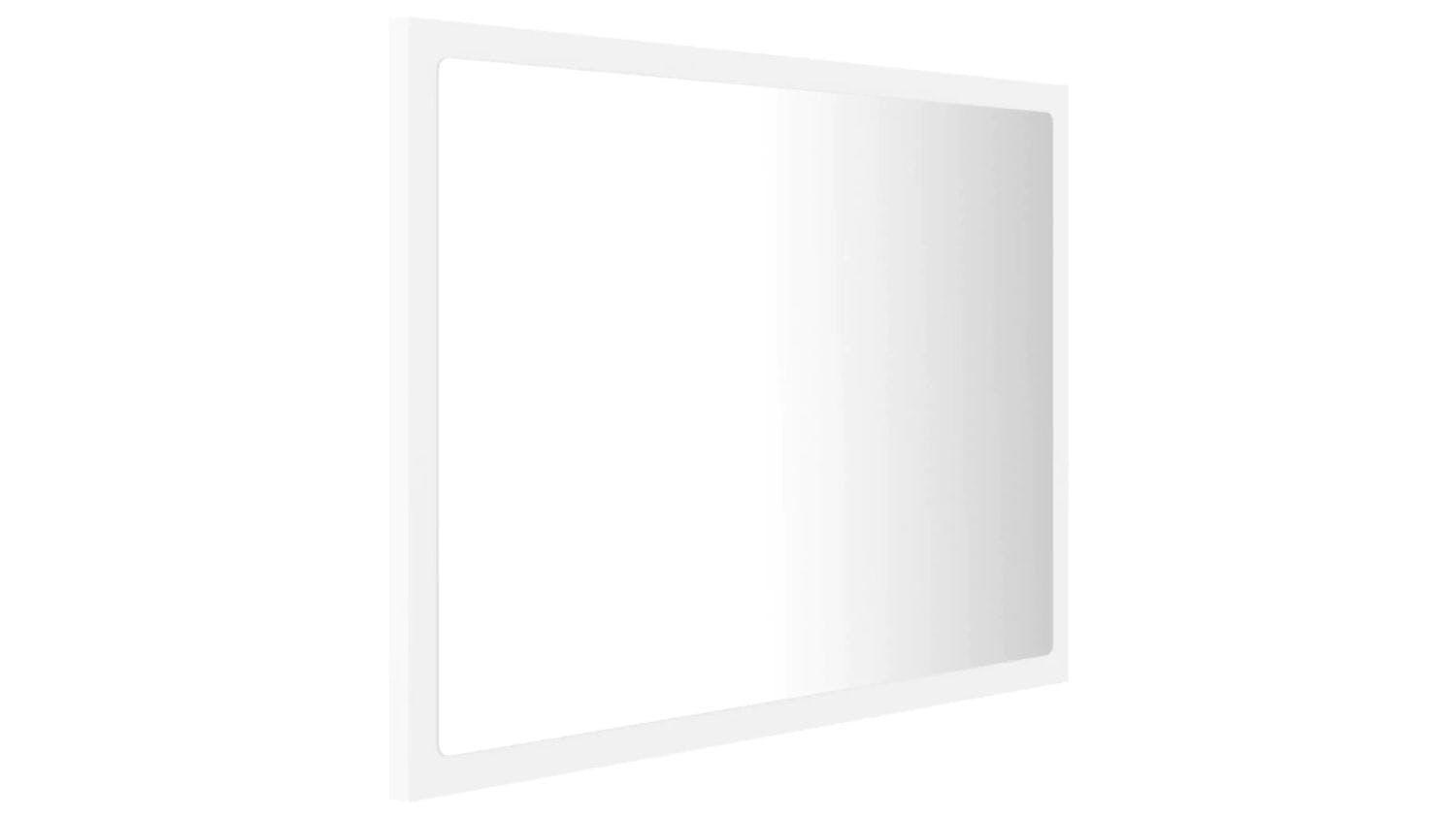 NNEVL LED Backlit Bathroom Mirror 60 x 8.5 x 37cm - White