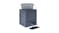 NNEVL Composter Plastic Rattan 2pcs. 60 x 60 x 73cm - Grey