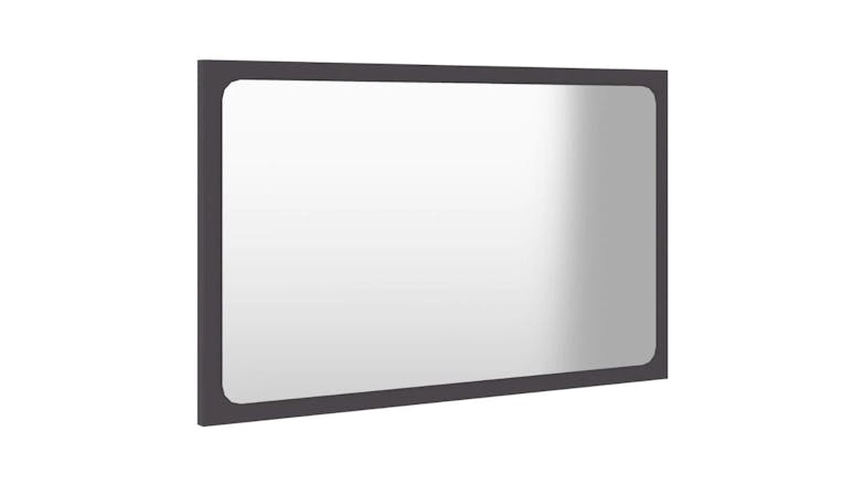 NNEVL Bathroom Mirror 60x1.5x37cm Grey