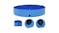 NNEVL Foldable Dog Swimming Pool 160 x 30cm - Blue