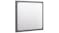 NNEVL Bathroom Mirror 40x1.5x37cm Gloss Grey