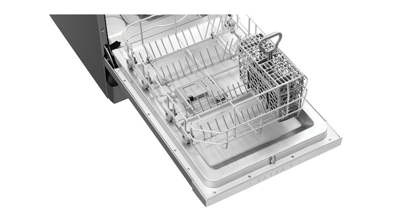 Haier 10 Place Setting 5 Program Slim Freestanding Dishwasher - Silver (HDW10F1S1)