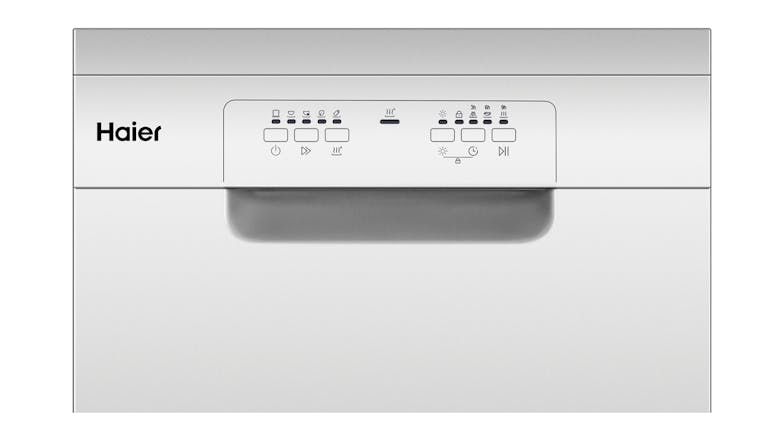 Haier 10 Place Setting 5 Program Slim Freestanding Dishwasher - Silver (HDW10F1S1)